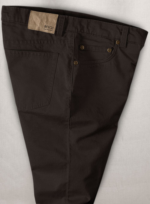 Coffee Brown Chino Jeans