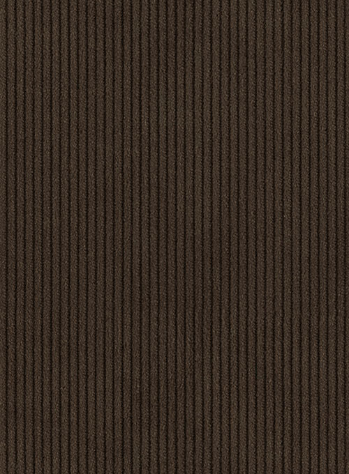 Dark Brown Thick Corduroy Trousers - 8 Wales