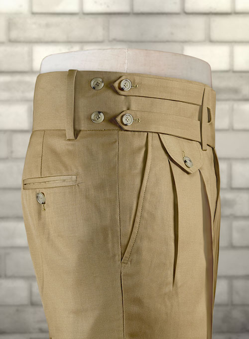 Double Gurkha Wool Trousers - Click Image to Close