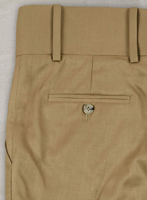 Double Gurkha Wool Trousers