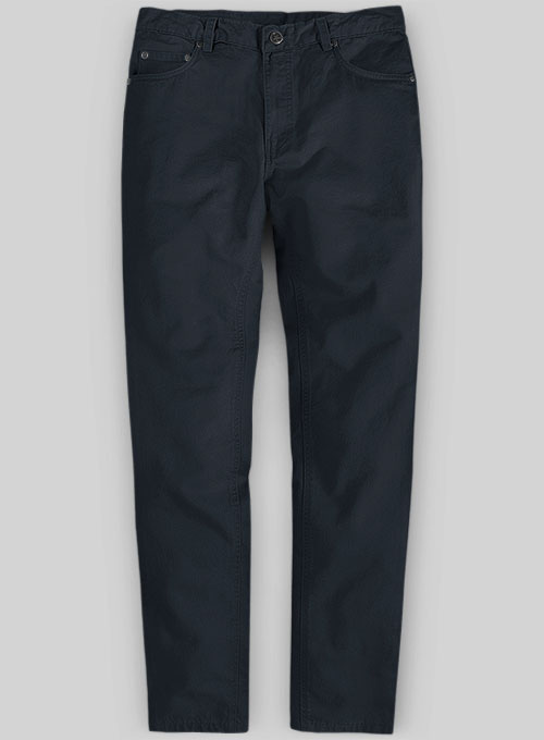 Dark Blue Stretch Chino Jeans