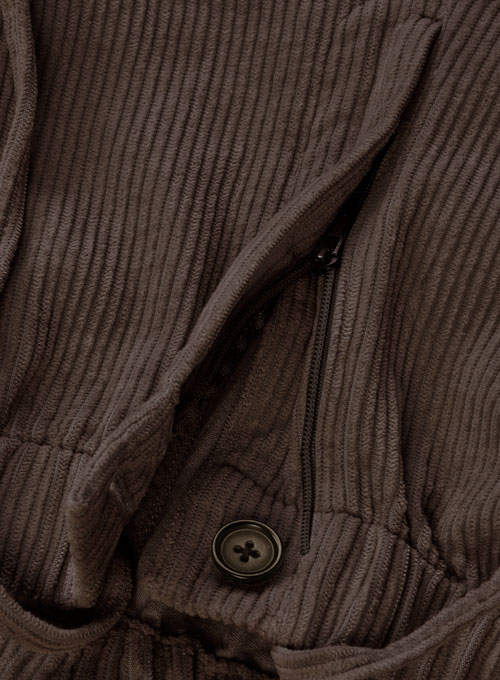 Easy Pants Dark Brown Corduroy - Click Image to Close