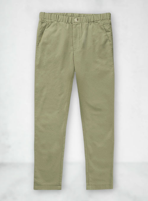 Easy Pants Army Green : Made To Measure Custom Jeans For Men & Women,  MakeYourOwnJeans®