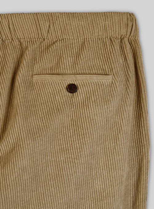 Easy Pants Khaki Corduroy - Click Image to Close