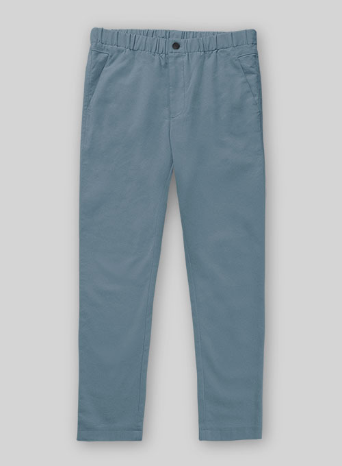 Easy Pants Nord Blue Cotton Canvas