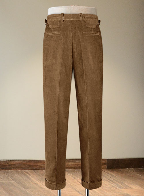 Mens Pleated Corduroy Pants | ShopStyle