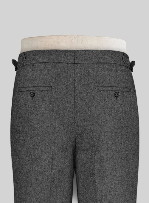 Gray Highland Tweed Trousers - Click Image to Close