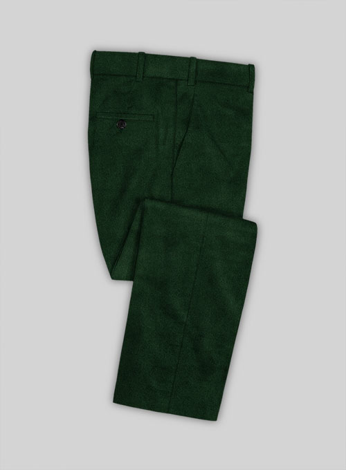 Green Velvet Pants