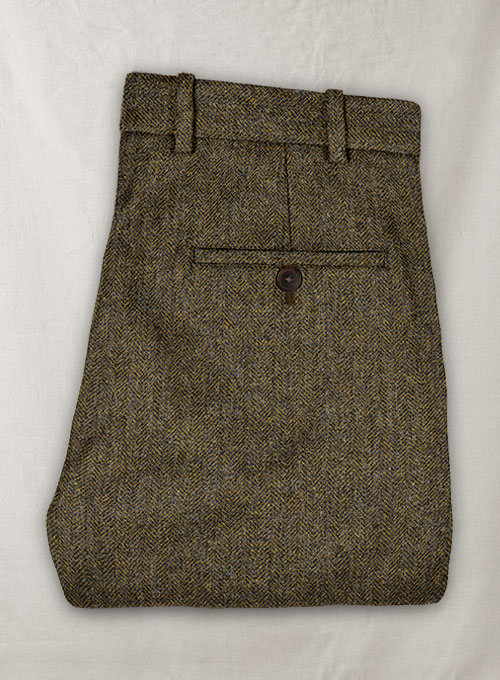 Haberdasher Rust Tweed Pants - Click Image to Close