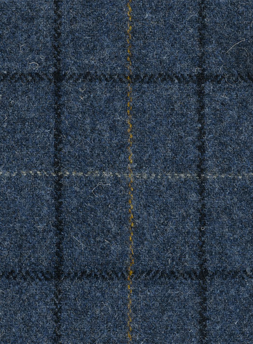 Harris Tweed Gordon Blue Pants - Click Image to Close