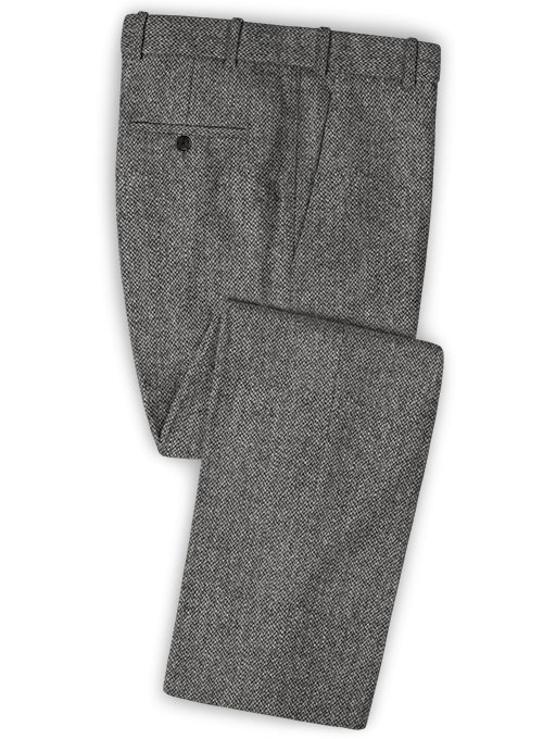 Harris Tweed Barley Gray Pants