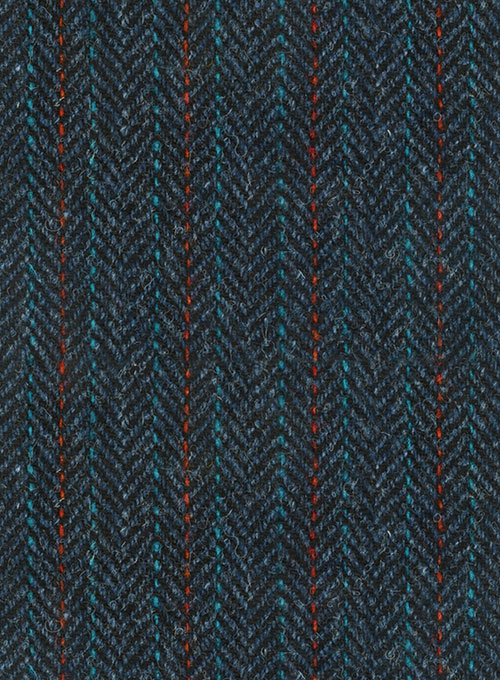 Harris Tweed Blue Stripe Pants