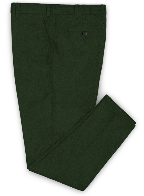 Heavy Olive Chinos