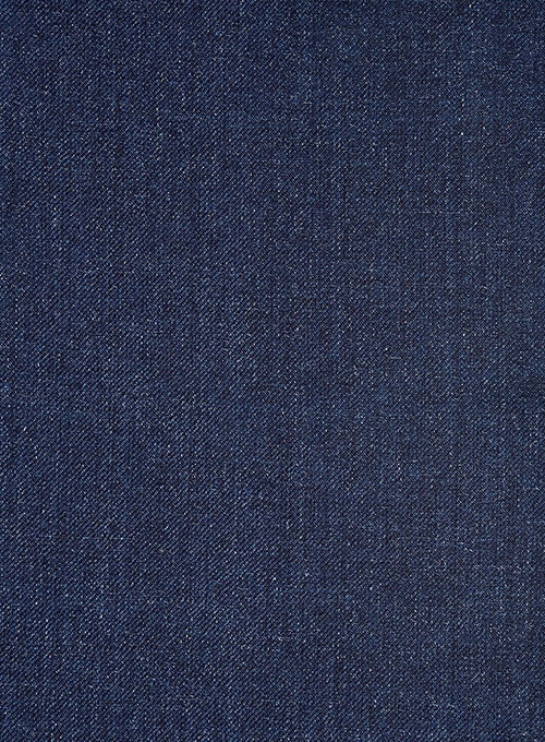 Italian Brandy Blue Linen Pants - Click Image to Close