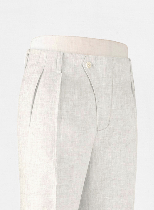 Italian Meadow Vintage Manny Linen Trousers