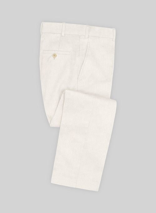 Ivory Corduroy Pants