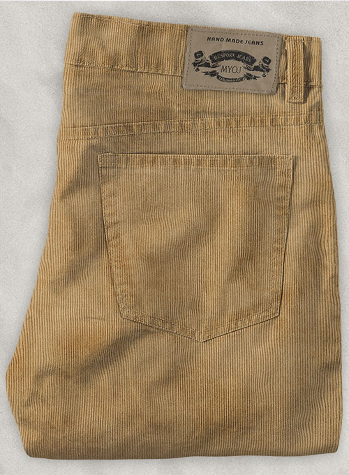 Khaki Corduroy Jeans