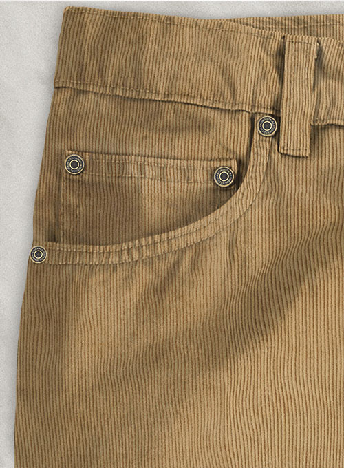 Khaki Corduroy Jeans