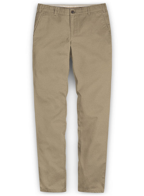 Khaki Chinos With Fit Guarantee