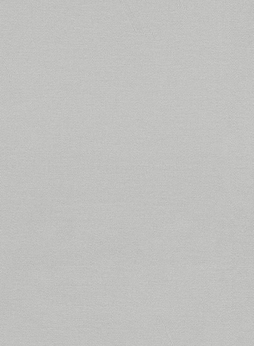 Light Gray Stretch Chino Pants - Click Image to Close