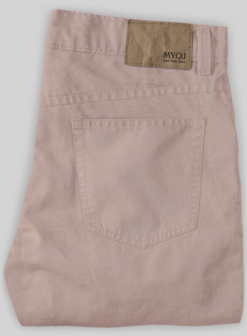 Light Mauve Stretch Chino Jeans