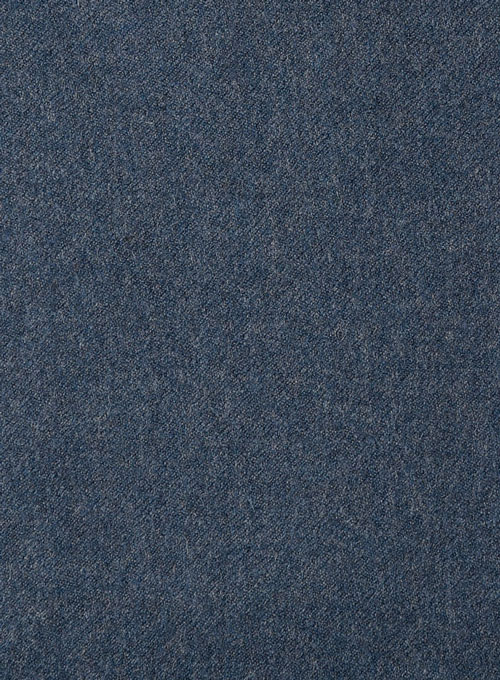 Light Weight Bond Blue Highland Tweed Trousers - Click Image to Close