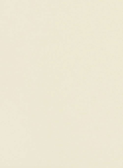 Light Beige Feather Cotton Canvas Stretch Pants