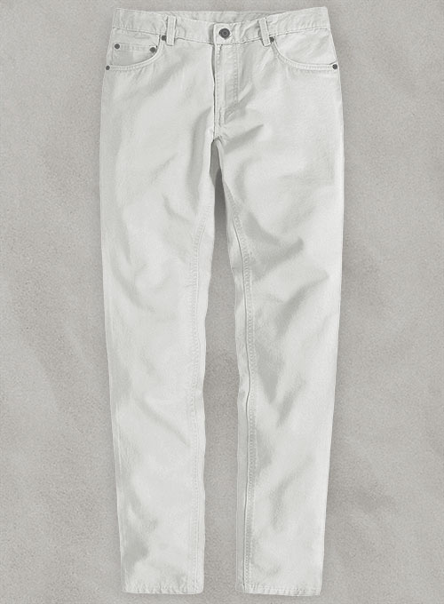 Light Gray Stretch Chino Jeans