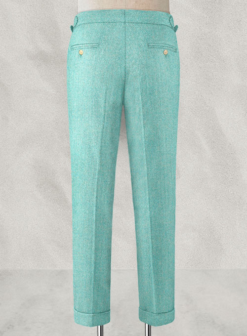 Empire Blue Highland Tweed Trousers : Made To Measure Custom Jeans For Men  & Women, MakeYourOwnJeans®