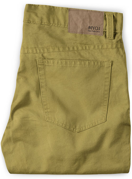 Military Khaki Chino Jeans