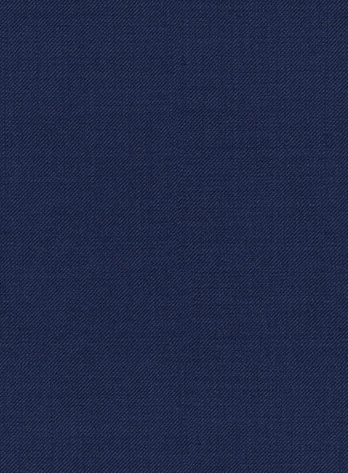 Napolean Bottle Blue Double Gurkha Wool Trousers - Click Image to Close