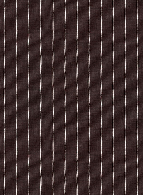 Napolean Brown Stripe Wool Pants