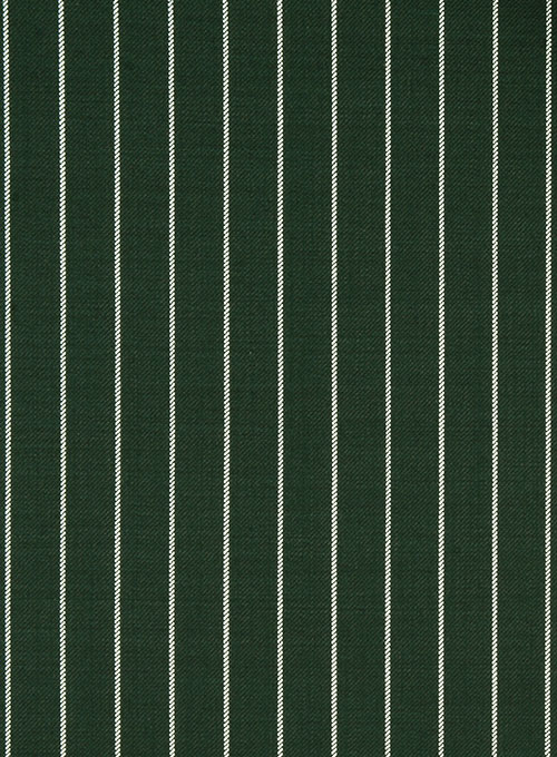 Napolean Green Stripe Wool Pants
