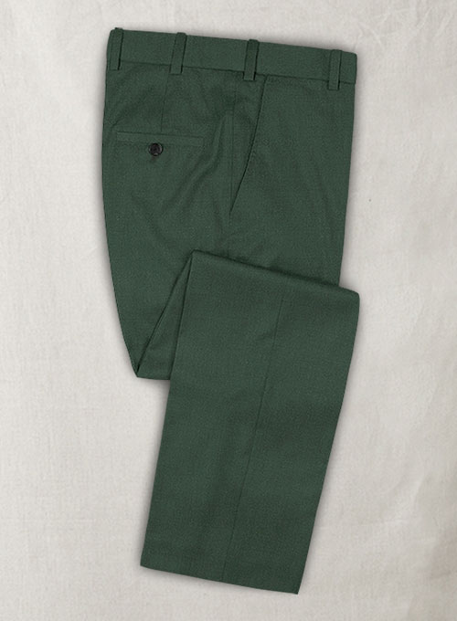 Napolean Green Wool Pants