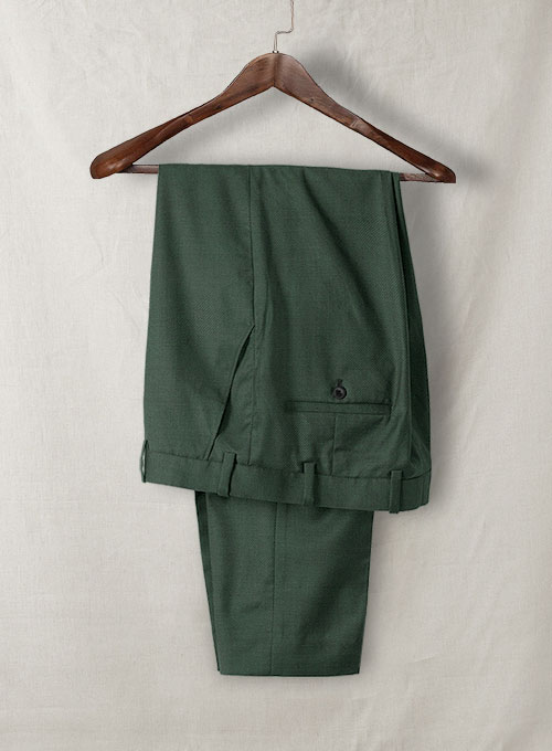 Napolean Green Wool Pants - Click Image to Close