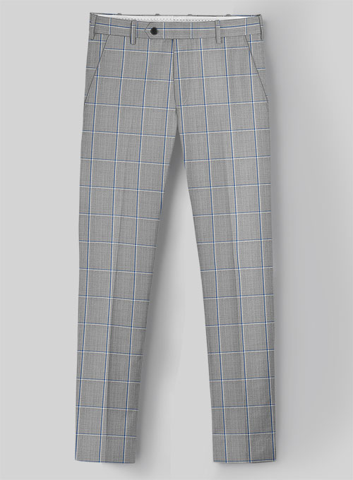 Napolean Aria Light Gray Wool Pants