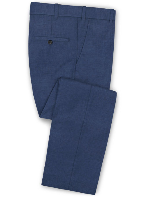 Napolean Cosmo Blue Wool Pants