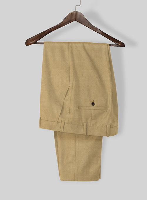 Napolean Khyber Khaki Wool Pants - Click Image to Close