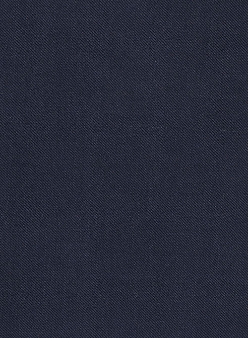 Napolean Navy Blue Wool Pants - Click Image to Close