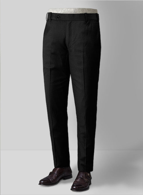 Napolean York Black Wool Pants - Click Image to Close