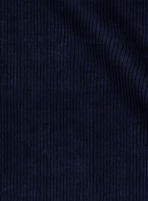 Navy Blue Thick Corduroy Pants