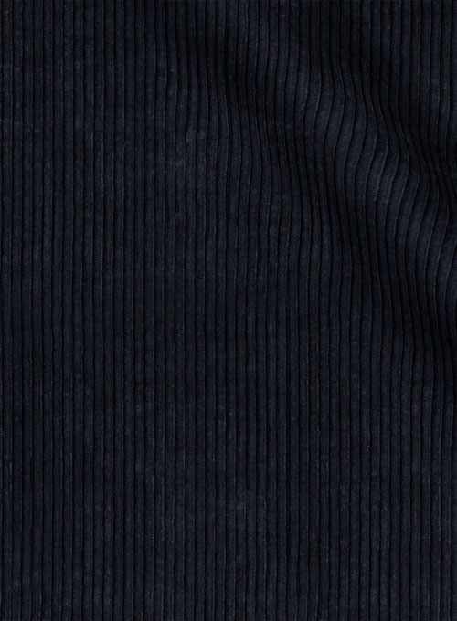 Navy Blue Thick Corduroy Jeans - 8 Wales