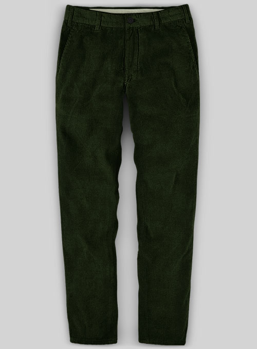 Mens Green Trousers