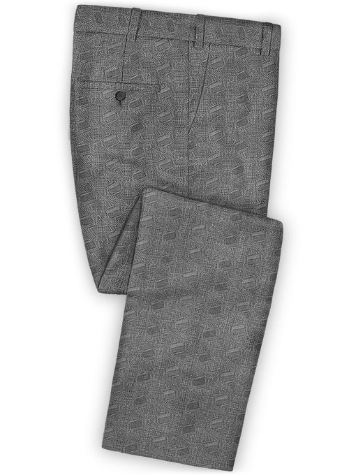 Pieri Gray Wool Pants