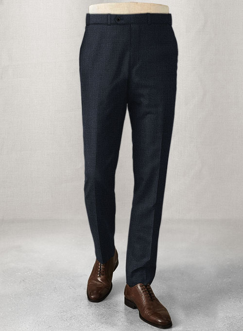 Pinhead Wool Blue Pants