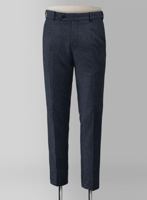 Playman Blue Denim Tweed Pants - Click Image to Close