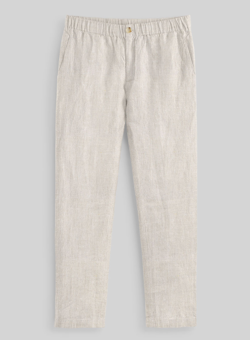 Easy Pants Pure Barn Beige Linen