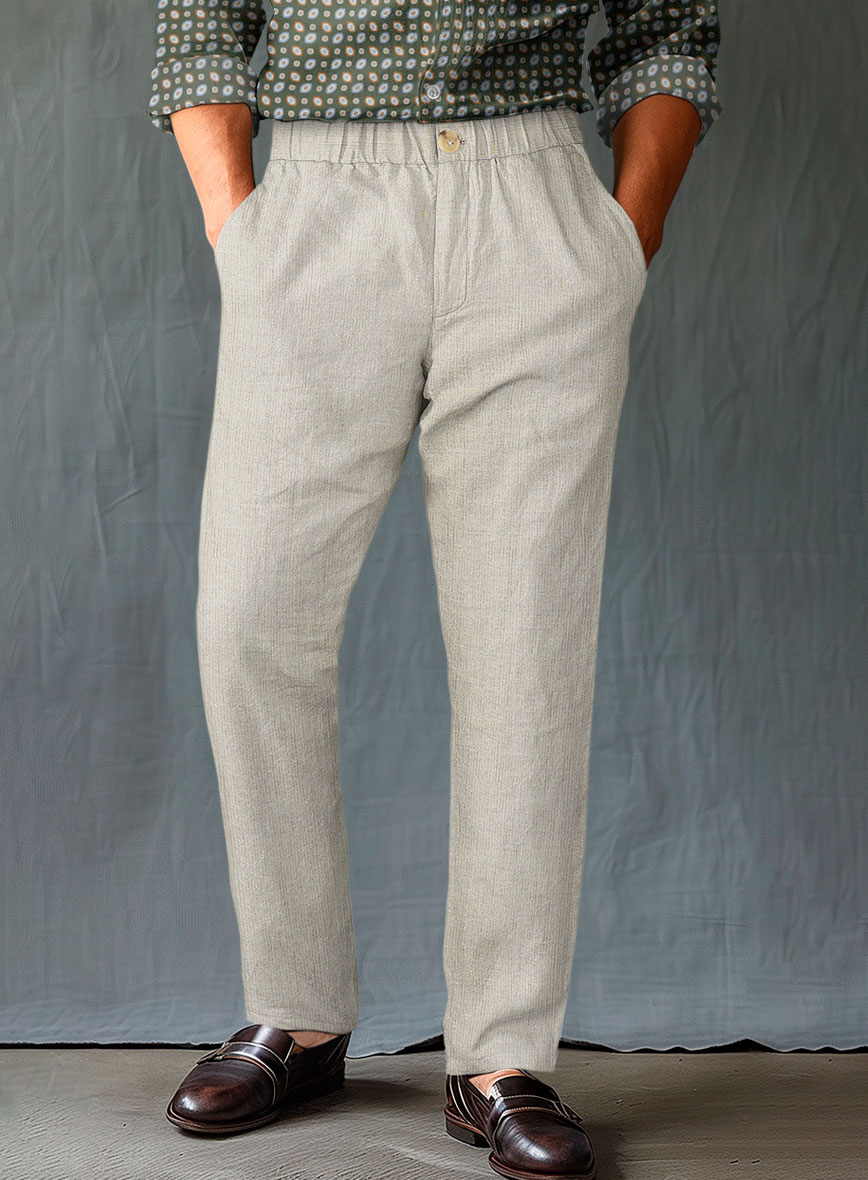 Easy Pants Pure Barn Beige Linen