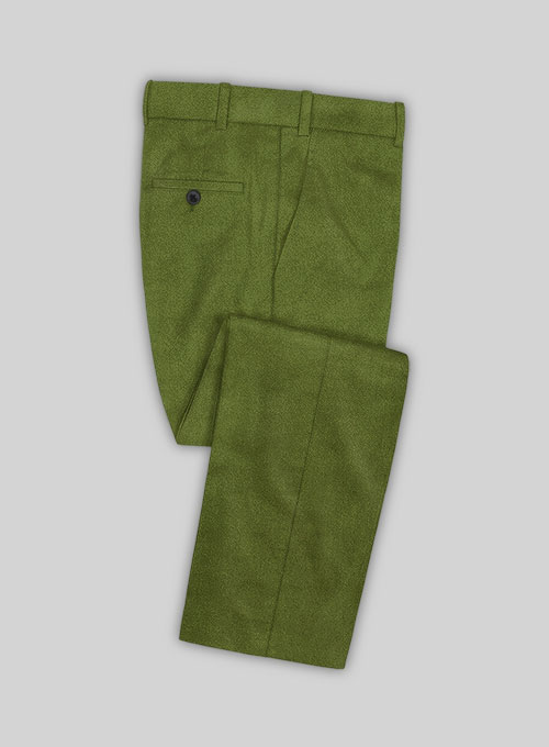 Princely Green Velvet Pants