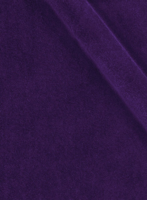 Purple Velvet Pants - Click Image to Close